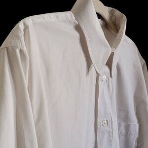 Christian Dior Monsieur White Button-Up Long Sleeve Shirt 34